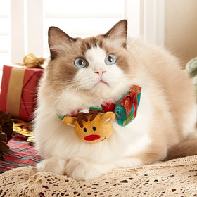 Pets Christmas Collar Decoration Stretch Ornament Pet